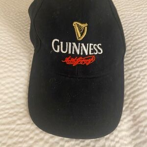 Guinness Black Cap with Gold Logo